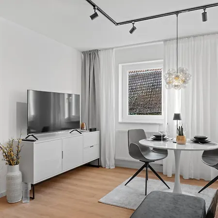 Apartament 1-2 Personen - Fahrradgarage - Kueche - Zentrum - Wlan - Klima