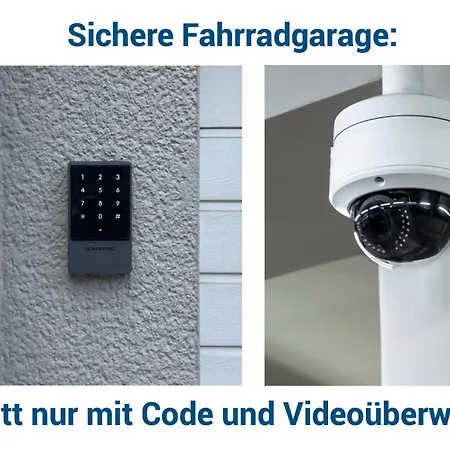 1-2 Personen - Fahrradgarage - Kueche - Zentrum - Wlan - Klima Apartament