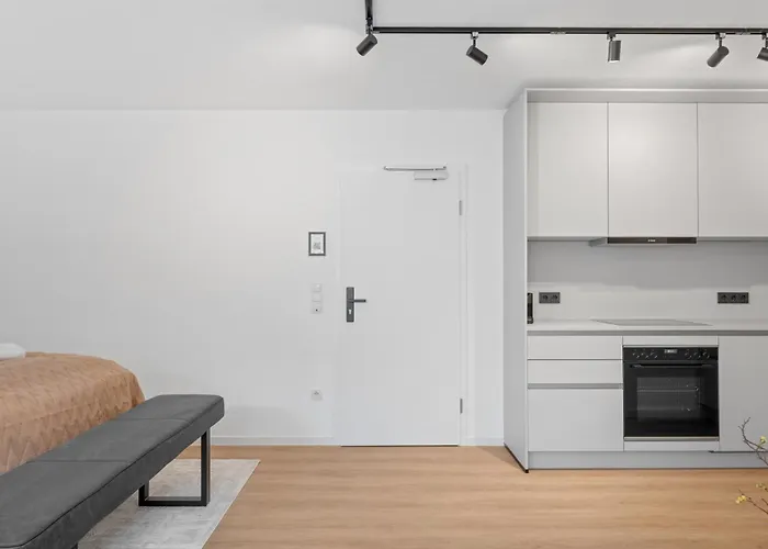 1-2 Personen - Fahrradgarage - Küche - Zentrum - Wlan - Klima * Sankt Martin